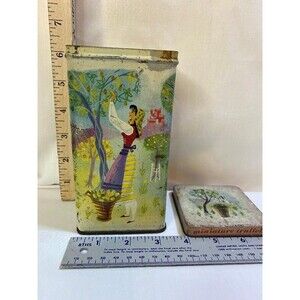 Bartons 1960 Miniature Truffels Candy Tin, Vintage